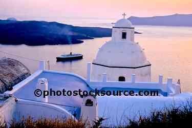 Church at Sunset