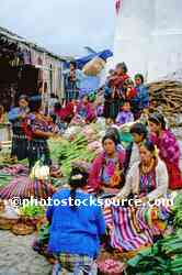 Market on the steps