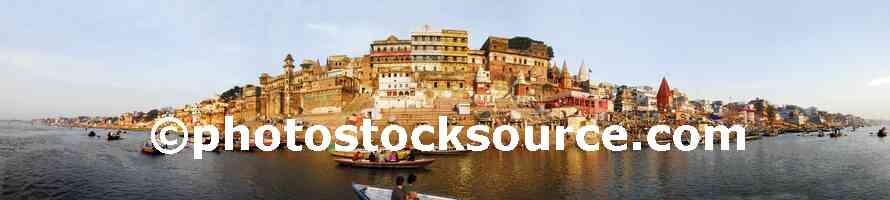 Boats on Ganges River