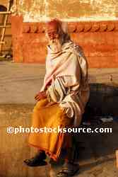 Old Man at Ganges