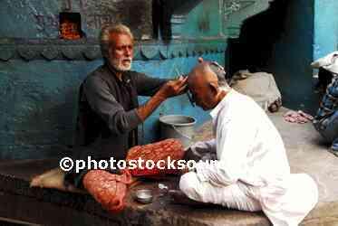 Ceremonial Head Shaving