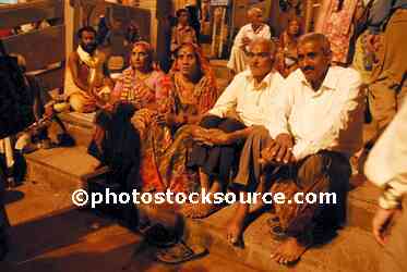 Maa Ganga Aarti Spectators