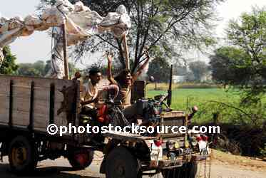 Happy Man in a Jugaad