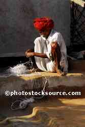 Man in Red Turban
