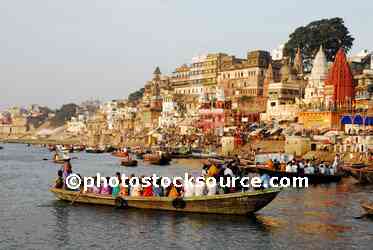 Boats on Ganges River