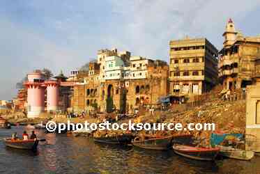 Cremation Fires on Ganges