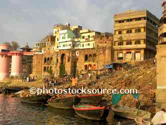 Cremation Fires on Ganges