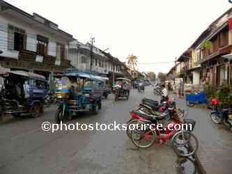Downtown Luang Prabang