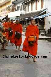 Alms Giving Ceremony