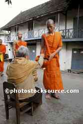 Alms Giving Ceremony