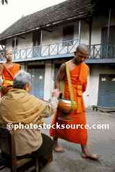 Alms Giving Ceremony