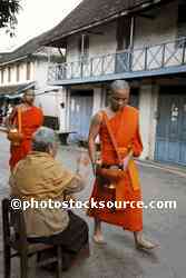 Alms Giving Ceremony