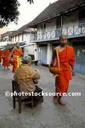 Alms Giving Ceremony