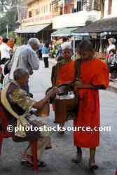 Alms Giving Ceremony