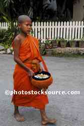 Alms Giving Ceremony