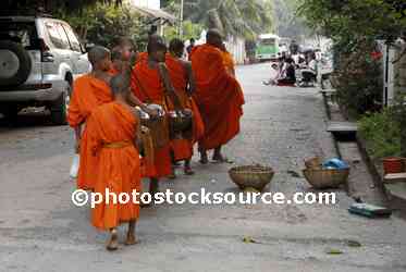 Alms Giving Ceremony