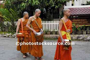 Alms Giving Ceremony