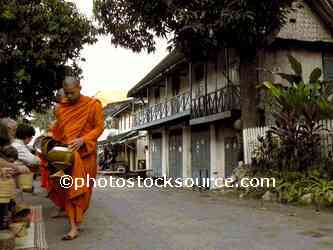 Alms Giving Ceremony