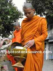 Alms Giving Ceremony