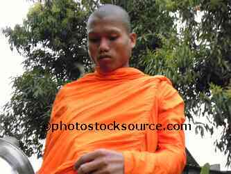 Alms Giving Ceremony