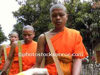 Alms Giving Ceremony