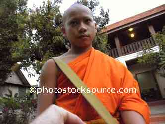 Alms Giving Ceremony