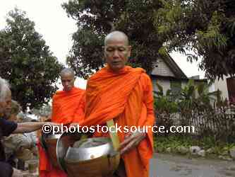 Alms Giving Ceremony