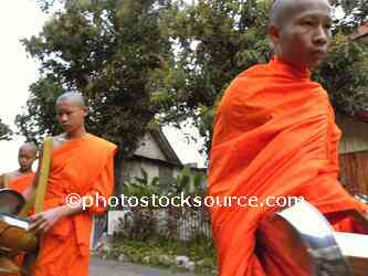 Alms Giving Ceremony