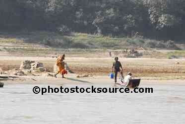 Men Loading Boat