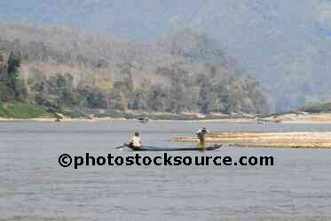 Men Net Fishing