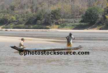 Men Net Fishing