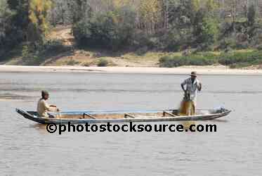 Men Net Fishing