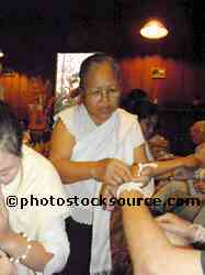 Baci Blessing Ceremony