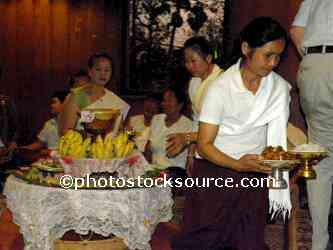 Baci Blessing Ceremony