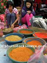 Girls Selling Spices
