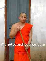Wat Nong Sikhounmuang Monk