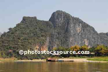 Pak Ou Caves Staircase