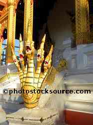 Wat Nong Sikhounmuang Naga