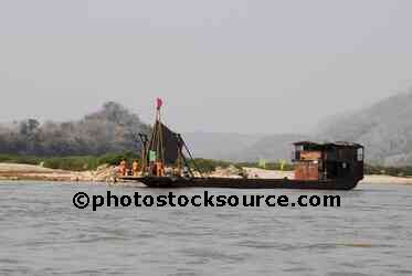 Men Workiing on Boat