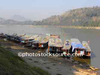 Mekong River Boats