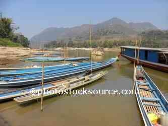 Mekong River Boats