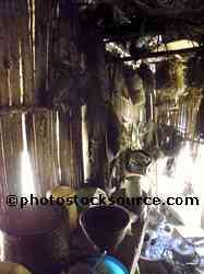 Hmong House Interior