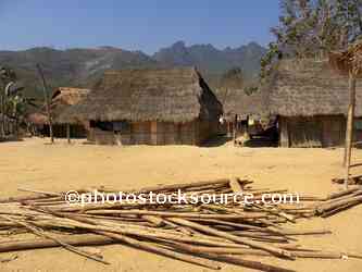 Hmong Village Houses