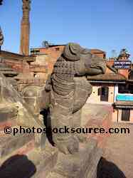 Nyatapola Temple Statue