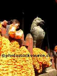 Ceremonial Flower Garlands