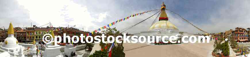Boudhanath Stupa Prayer Flags
