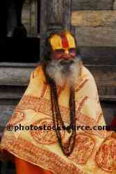 Ascetic Yogi Sadhu Baba