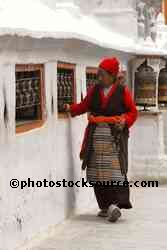 Boudhanath Stupa Pilgrim