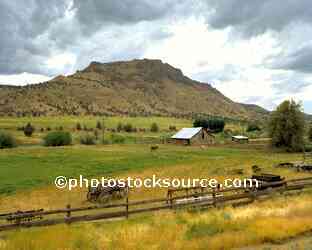 Barn and Wagon