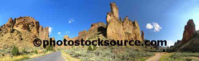 Leslie Gulch Rock Formations